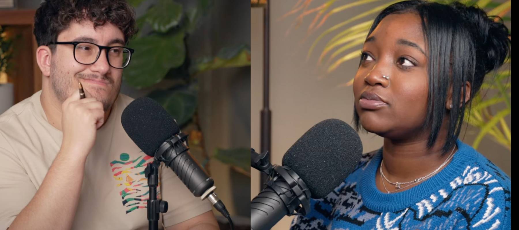 a screengrab from an episode of Caleb Hammer's YouTube show