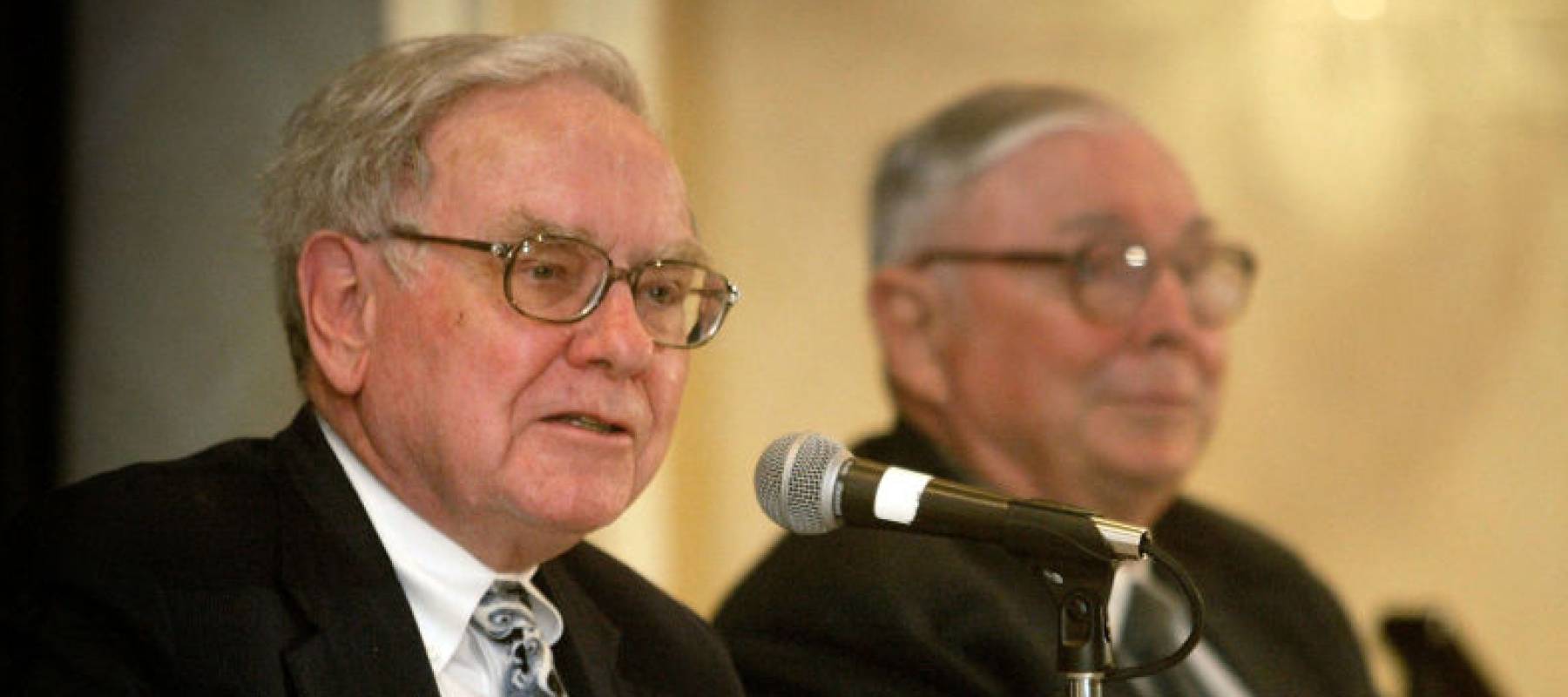 Warren Buffett and Charlie Munger.