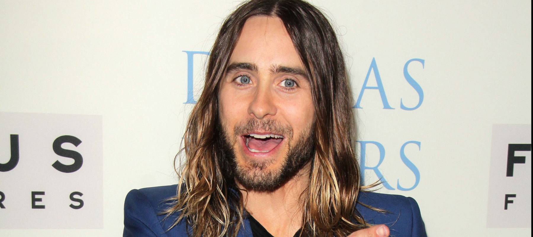 Jared Leto happy