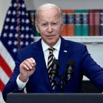 S President Joe Biden announces student loan relief on August 24, 2022 in the Roosevelt Room of the White House in Washington, DC.