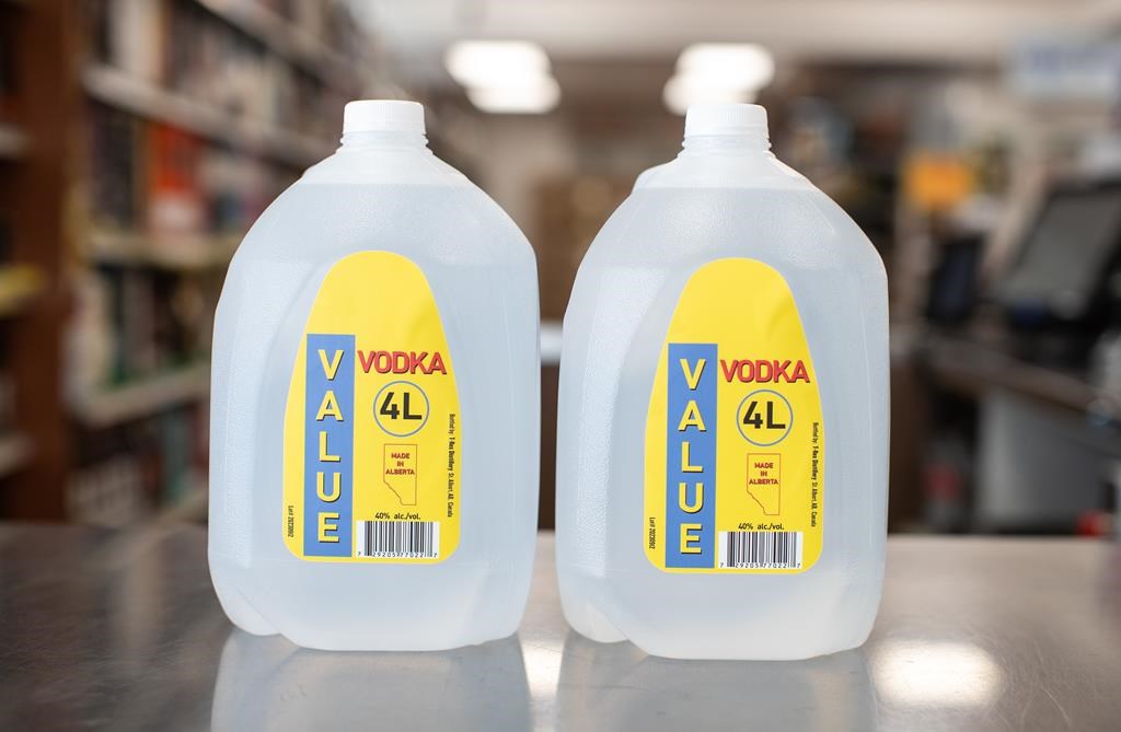 An Alberta distillery behind four-litre vodka jugs that stirred controversy this week says it was unfairly targeted on social media and wants an apology from the cabinet minister who said the