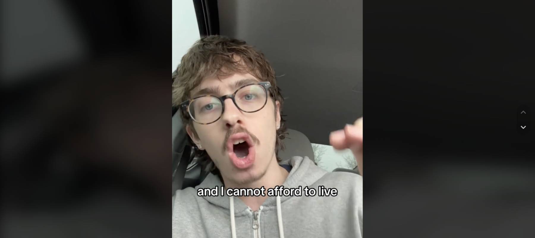 @nicsmnrs in a screengrab from his TikTok video