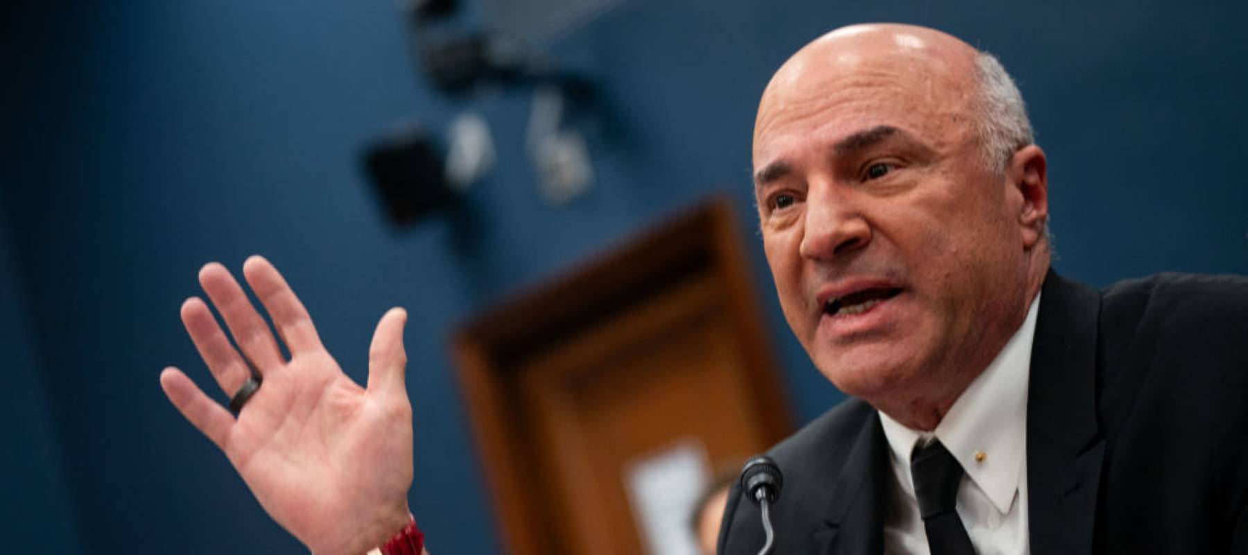 Kevin O'Leary, Chairman of O'Leary Ventures, testifies before the House Committee on Small Business during a hearing.