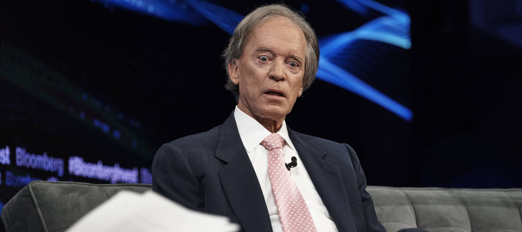 Bill Gross speaks at an event in New York on June 8, 2017.