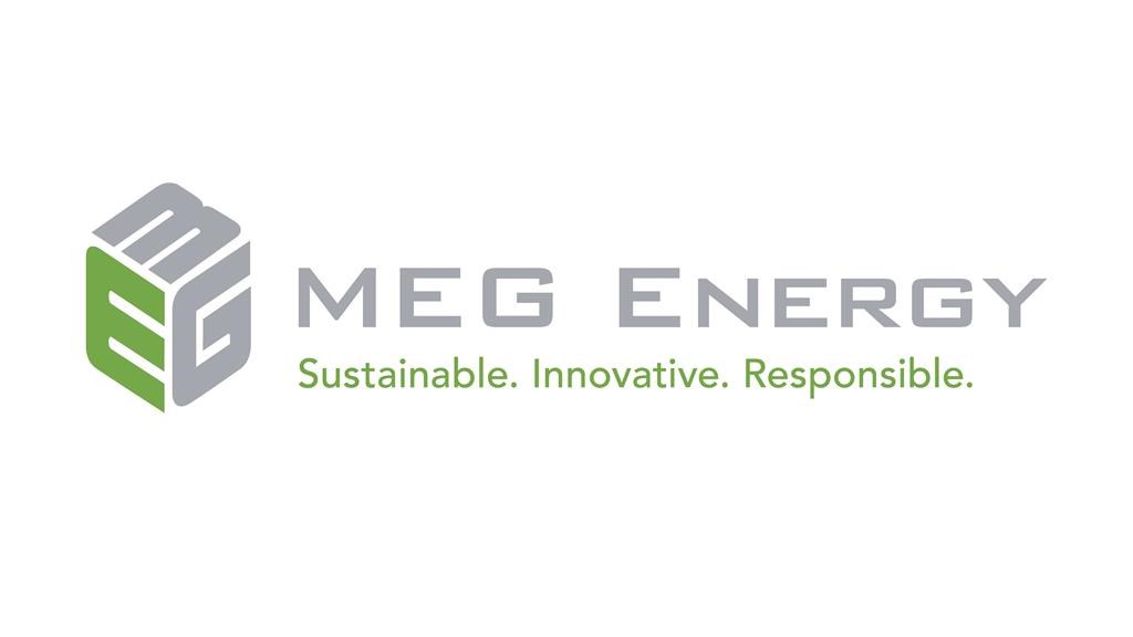 The MEG Energy Corp. logo is seen in this undated handout photo. 