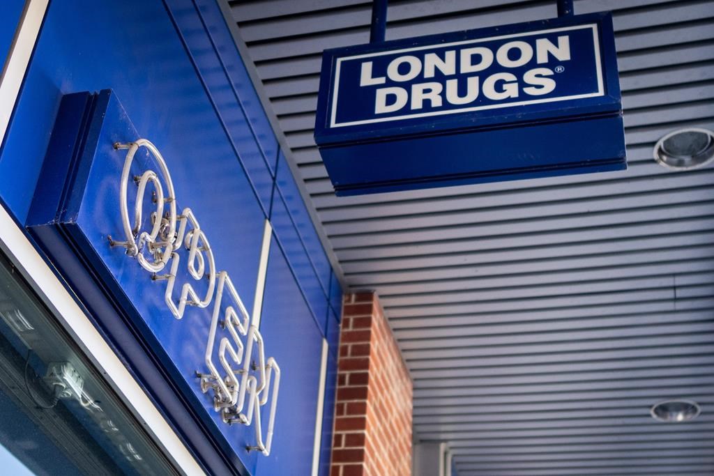 The open sign at London Drugs Broadway and Vine location has been turned off in Vancouver on Monday, April. 29, 2024. The president of London Drugs says he doesn&#039;t know why the company was su
