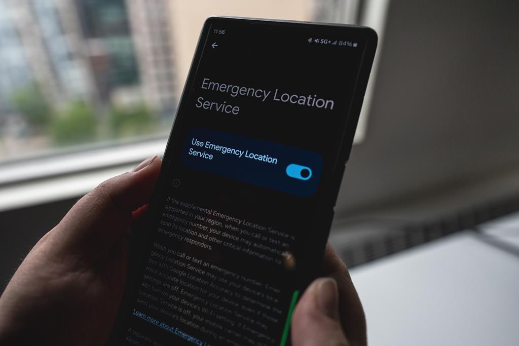 Next time Android users in Canada make a 9-1-1 call, a new service embedded in their phones will quickly transmit their location to emergency responders. An Android device shows Emergency Loc