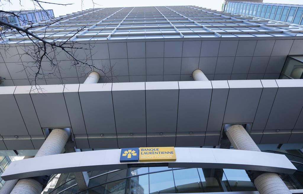 Laurentian Bank says it is cutting about two per cent of its workforce and pulling back on equity research as it continues to work through its turnaround plan. Laurentian Bank headquarters is
