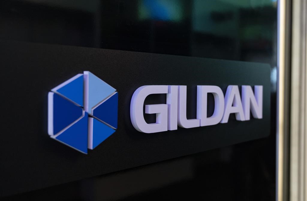 Browning West LP says two lawsuits launched by Gildan Activewear Inc. against the investor have been dismissed. The Gildan logo is seen outside their offices in Montreal, Monday, Dec. 11, 202