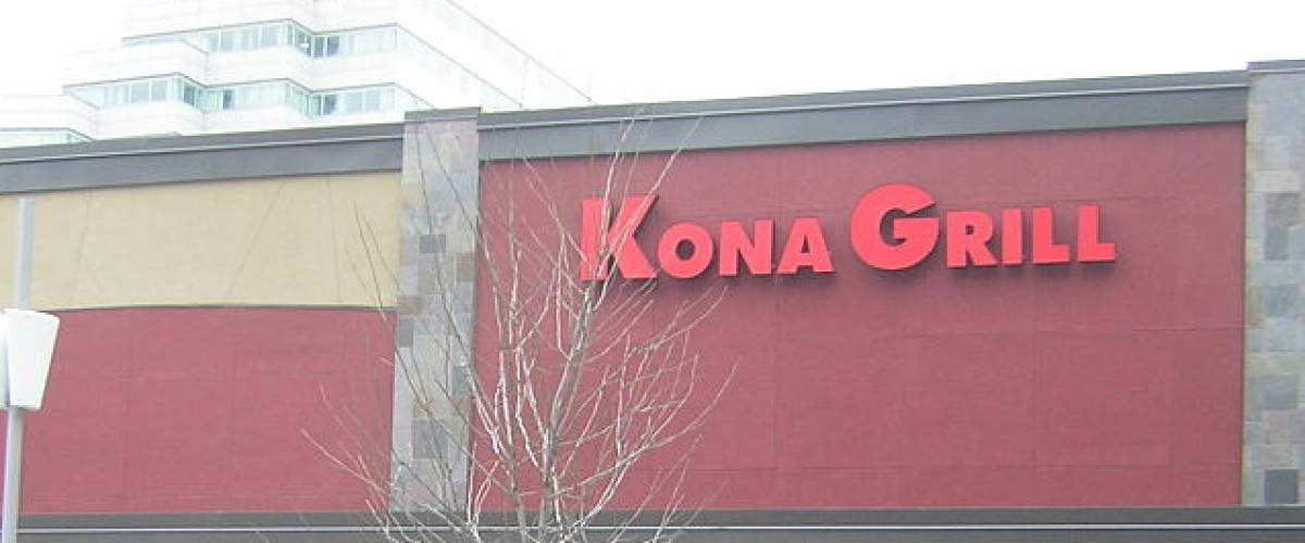 Kona Grill sign