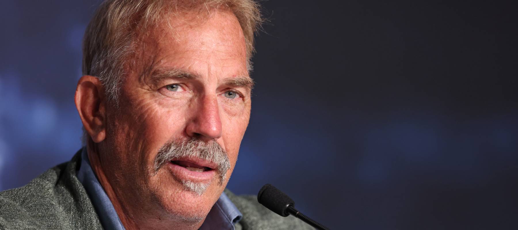 Kevin Costner at the 2024 Cannes Film Festival.