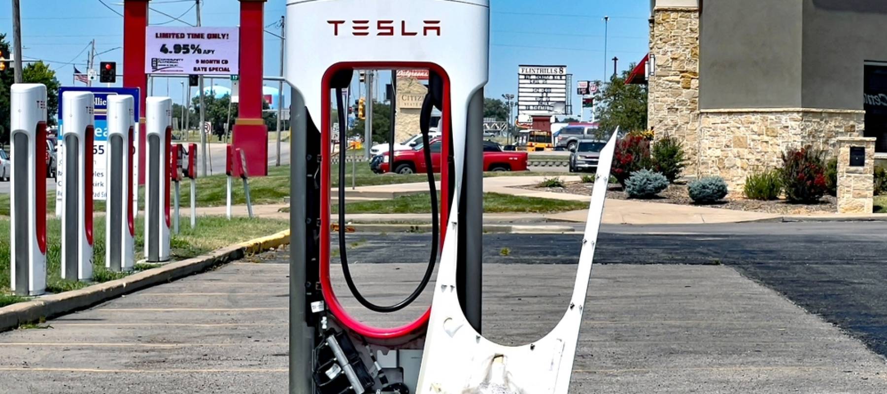 supercharger station one of eight has been damaged