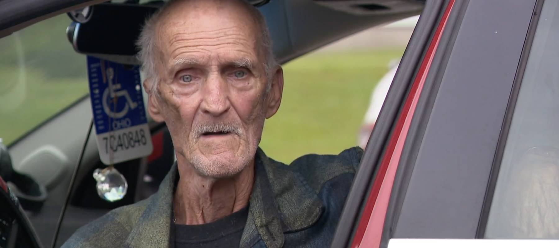 Fred Meisberger, an 80-year-old veteran from Cincinnati