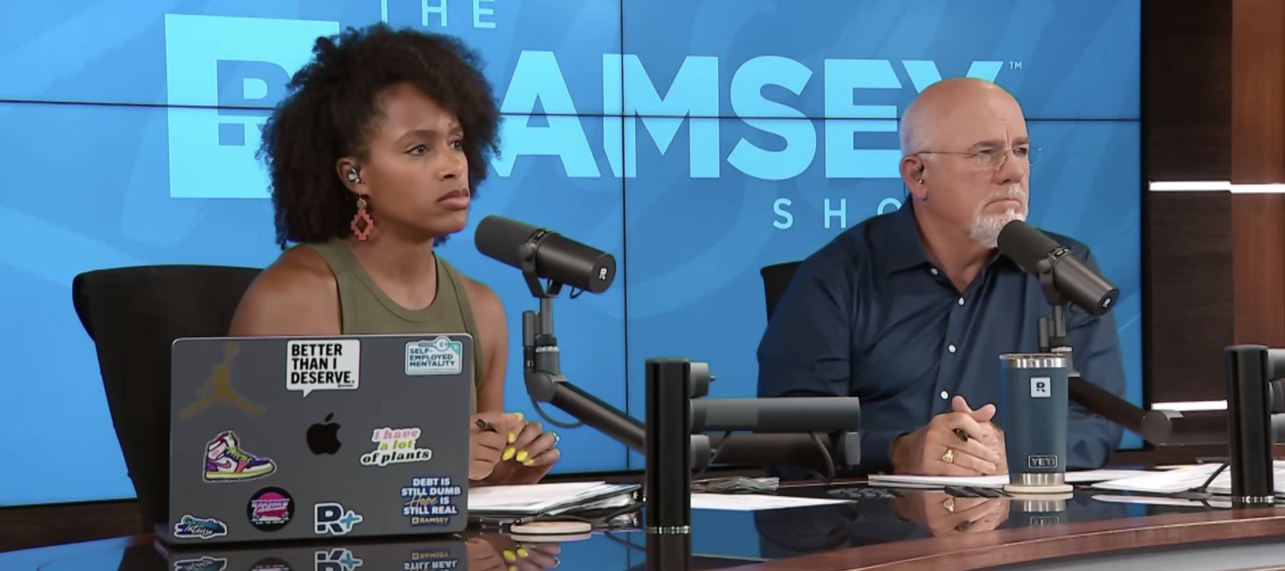 a screengrab from The Ramsey Show