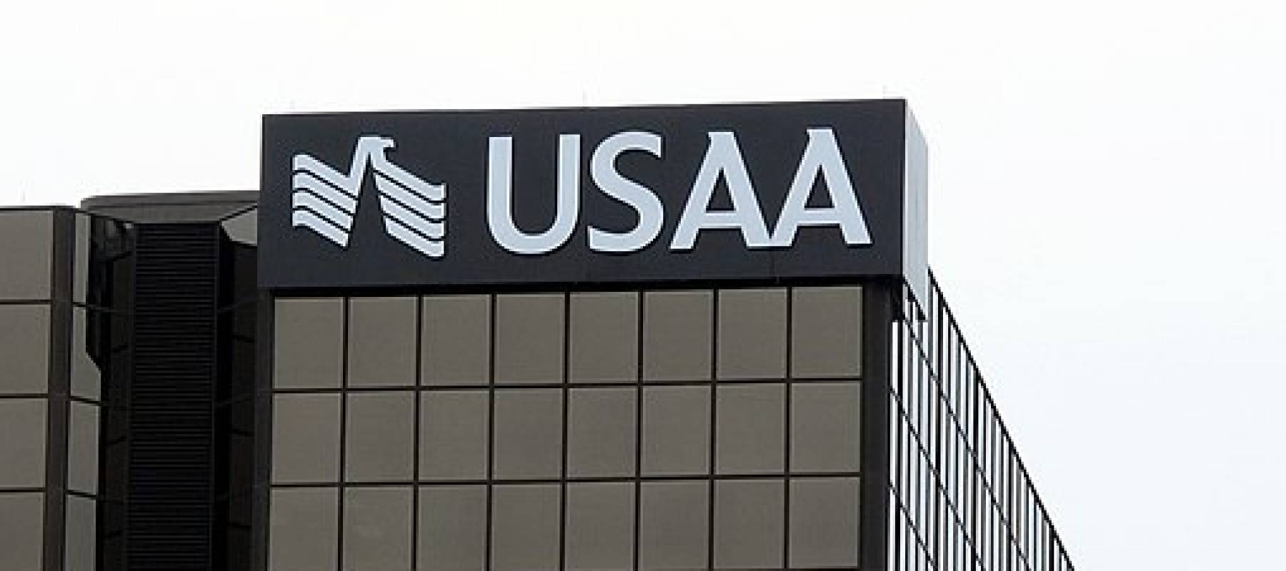 USAA bank building.