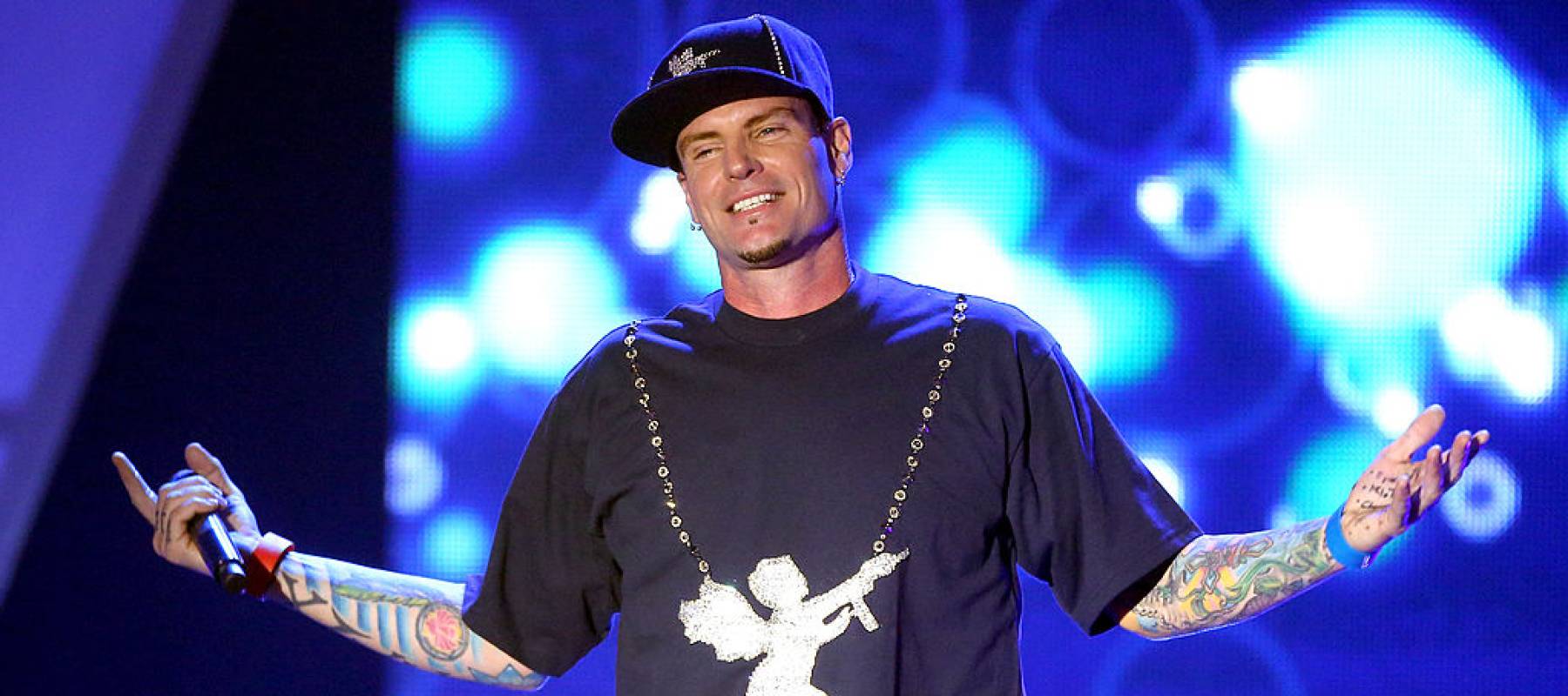 Recording Artist Vanilla Ice performs onstage at the 3rd Annual Streamy Awards at Hollywood Palladium on February 17, 2013