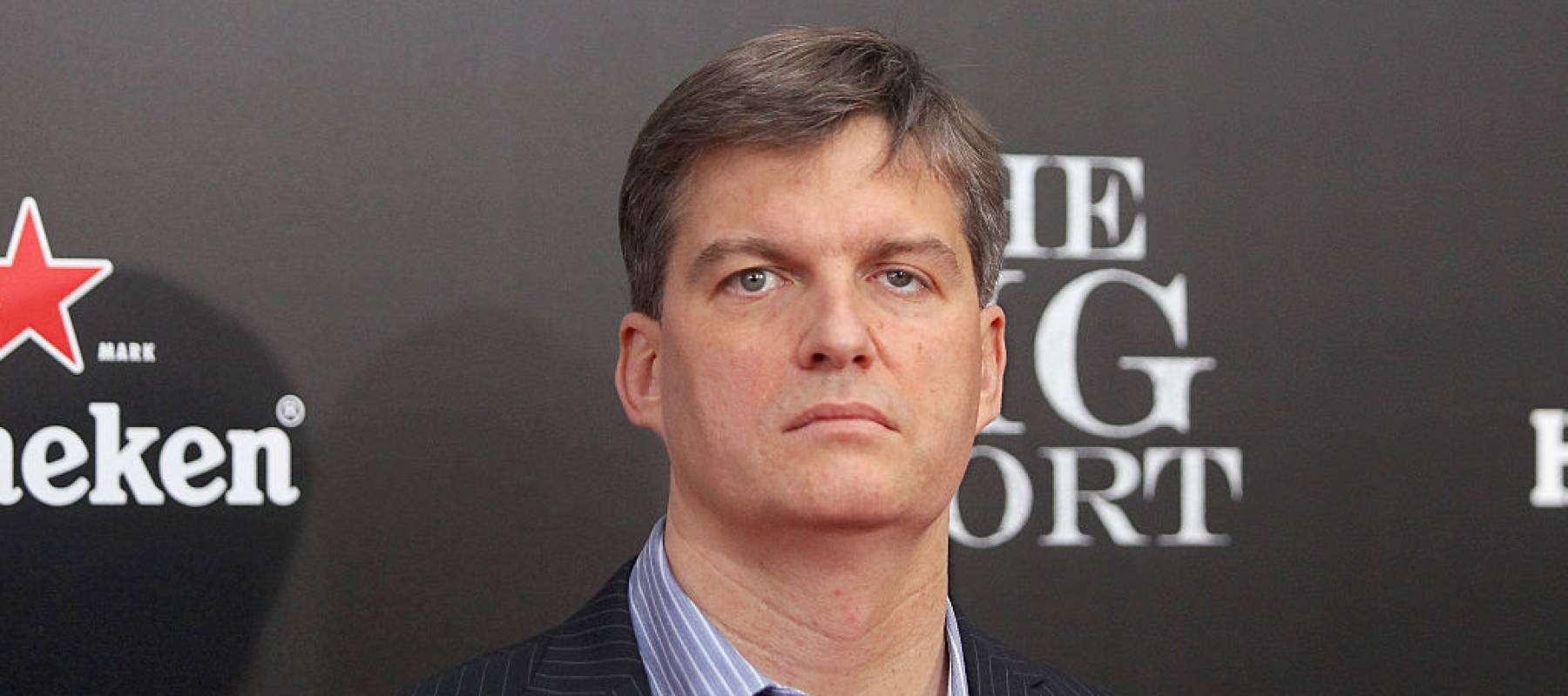 Michael Burry attends the "The Big Short" New York premiere at Ziegfeld Theater