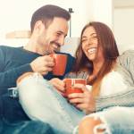 Smiling couple