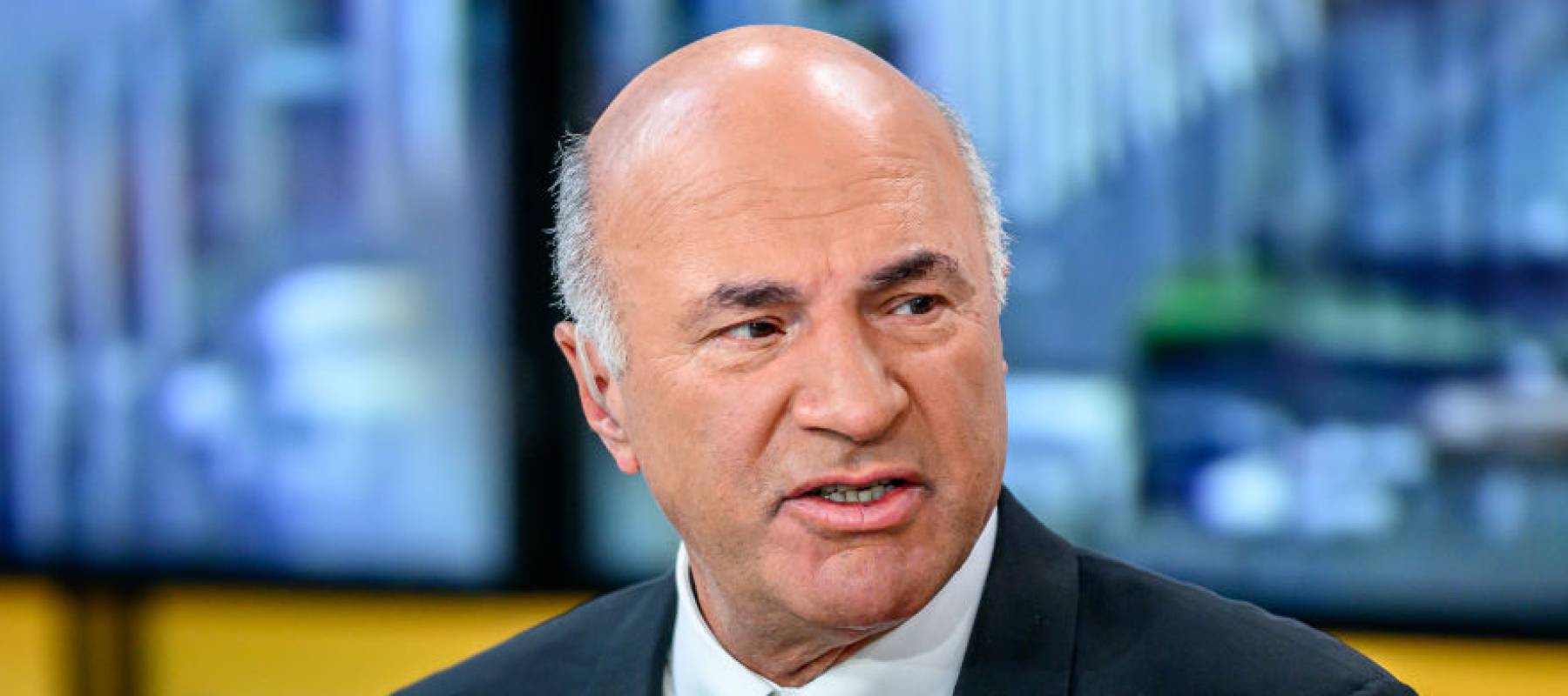 Kevin O'Leary visits "Outnumbered" at Fox News Channel Studios on April 18.