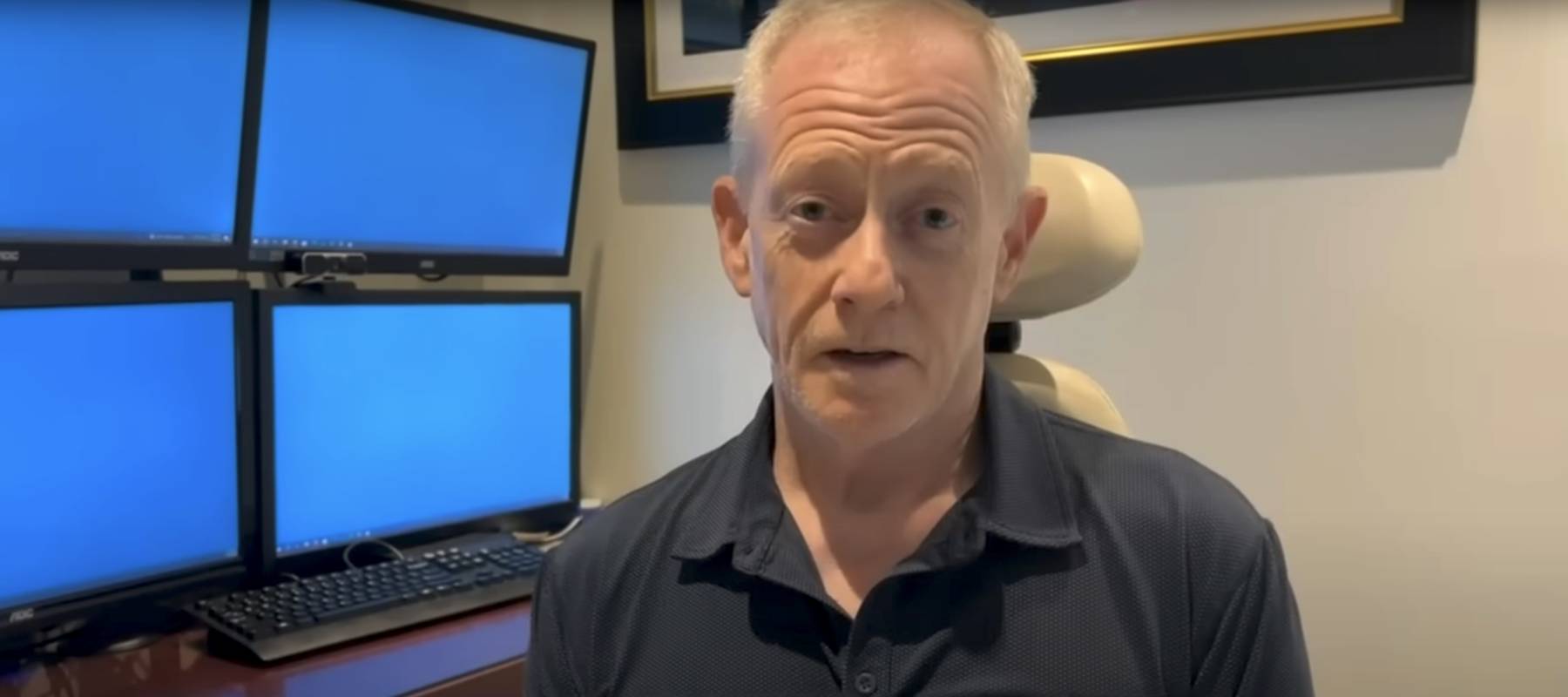 M. Friedman speaks with CBS News Miami about his home insurance in Coral Gables, Florida.