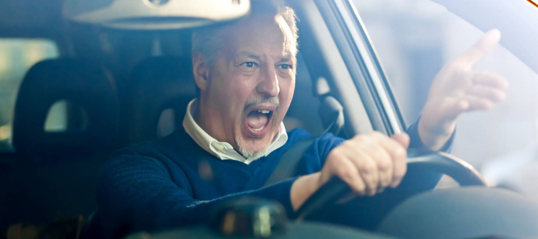 Angry driver
