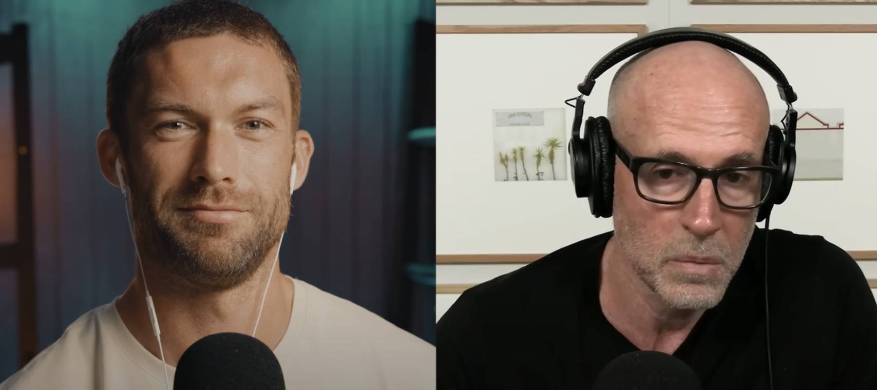 Scott Galloway appears as a guest on Chris Williamson's podcast "Modern Wisdom."