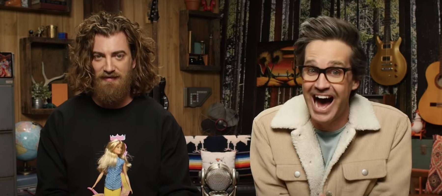 The hosts of Good Mythical Morning, Rhett and Link.