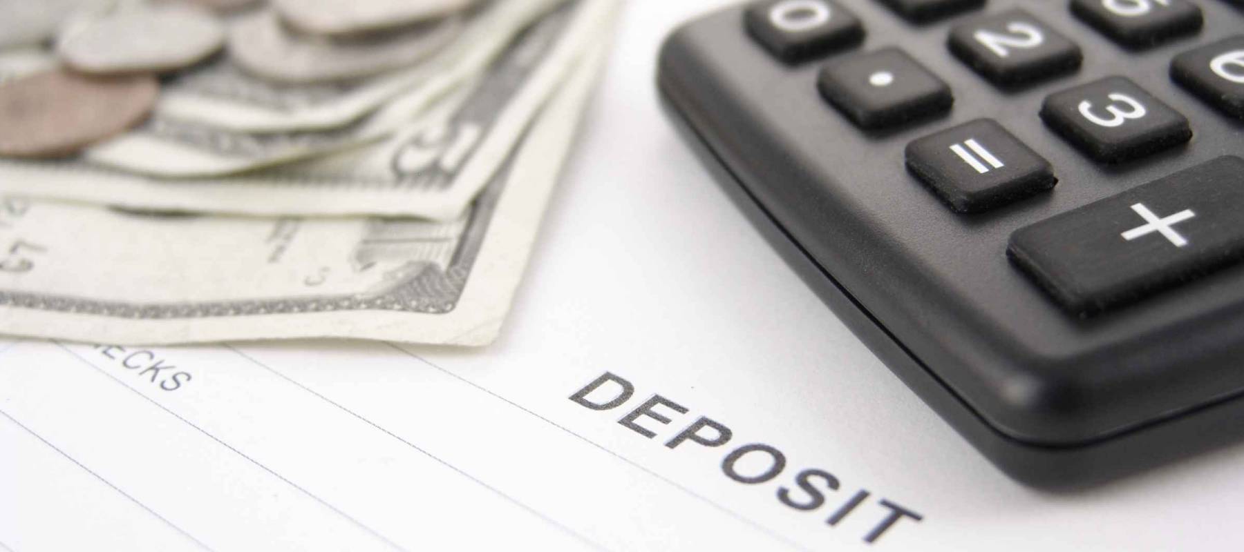 Deposit slip
