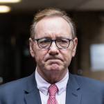 US actor Kevin Spacey addresses the media following a four-week trial in London, United Kingdom on July 26, 2023