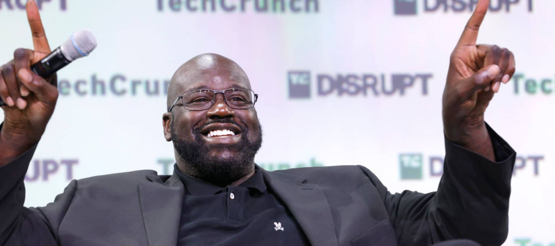 NBA Superstar & Philanthropist, Entrepreneur Shaquille O'Neal speaks onstage during TechCrunch Disrupt 2023 at Moscone Center on September 19, 2023 in San Francisco.