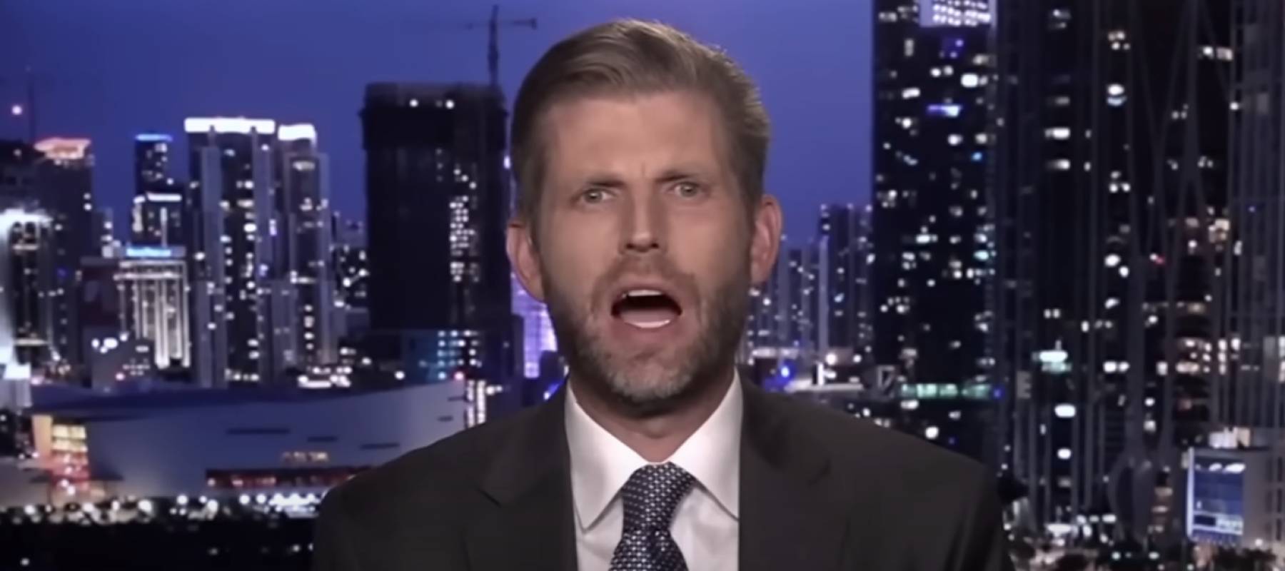 Eric Trump talking about gas prices