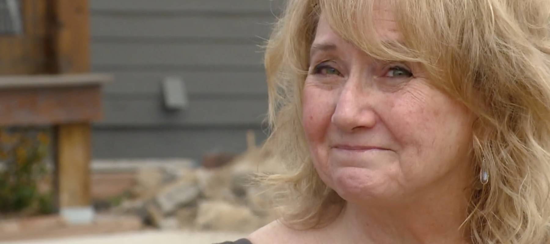 Holly Sturgon is selling off every piece of her forever home after discovering it was built on a retention pond.