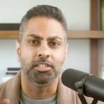 Ramit Sethi and Scott Galloway chat during a podcast interview in 2024.