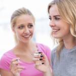 Teenagers with cigarettes