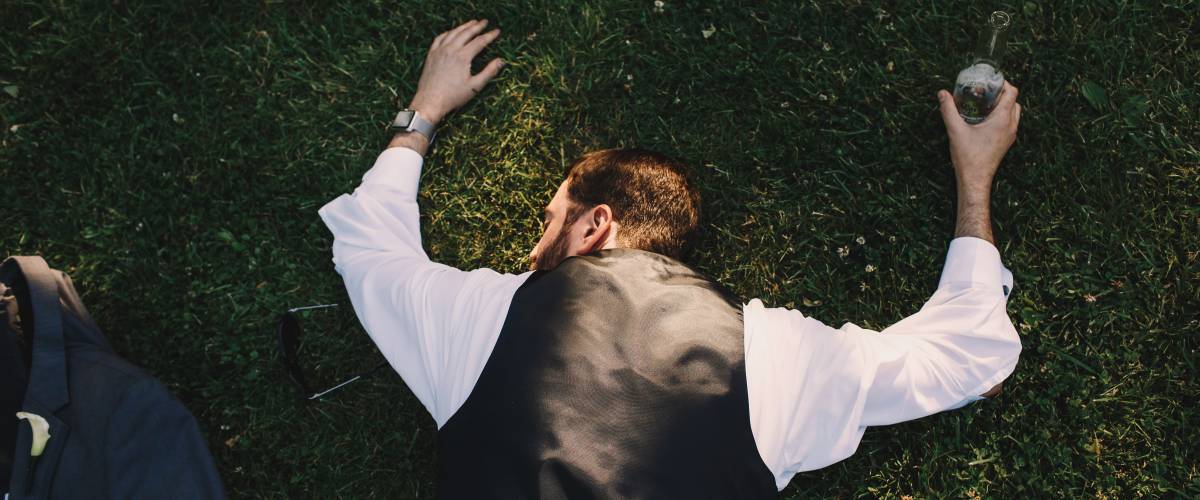 Whiskey on the way to a wedding