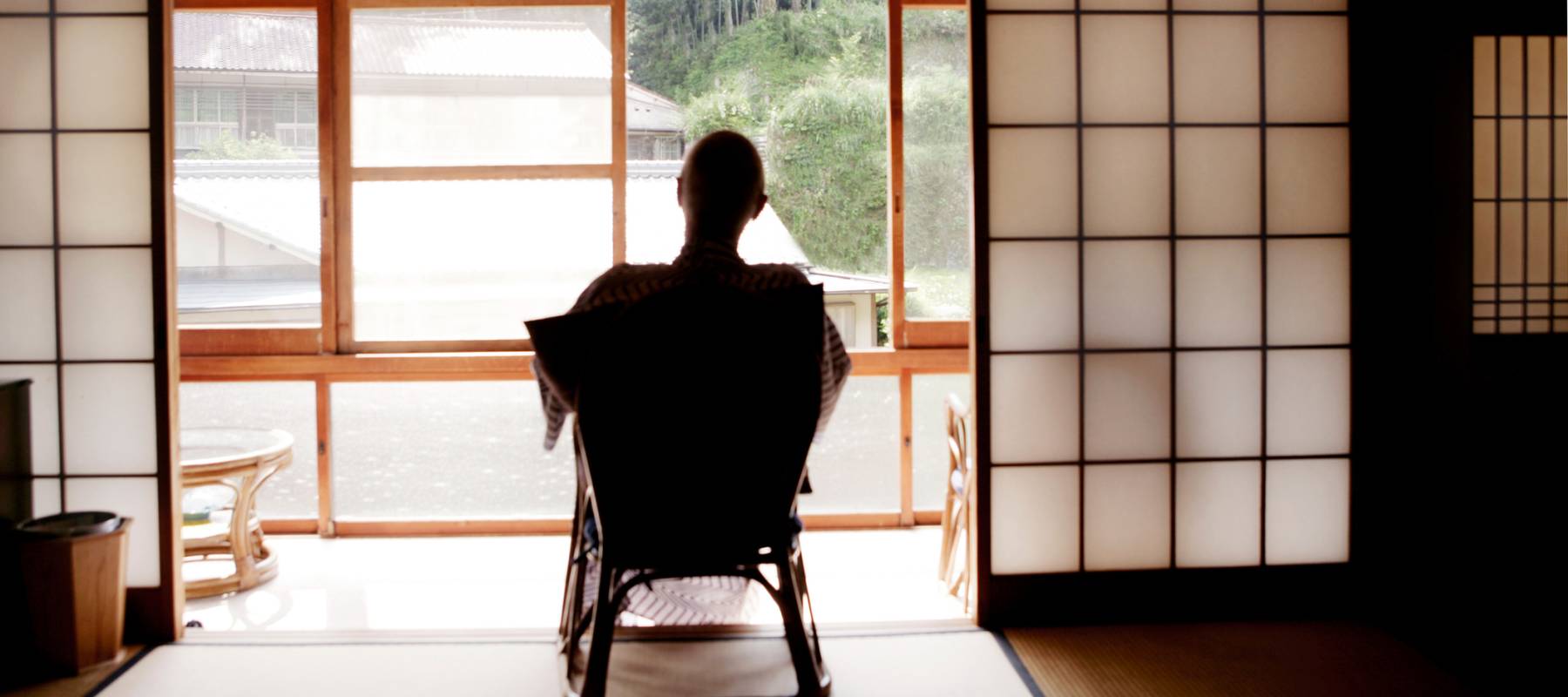 Resting in the Ryokan at Yunomine Onsen