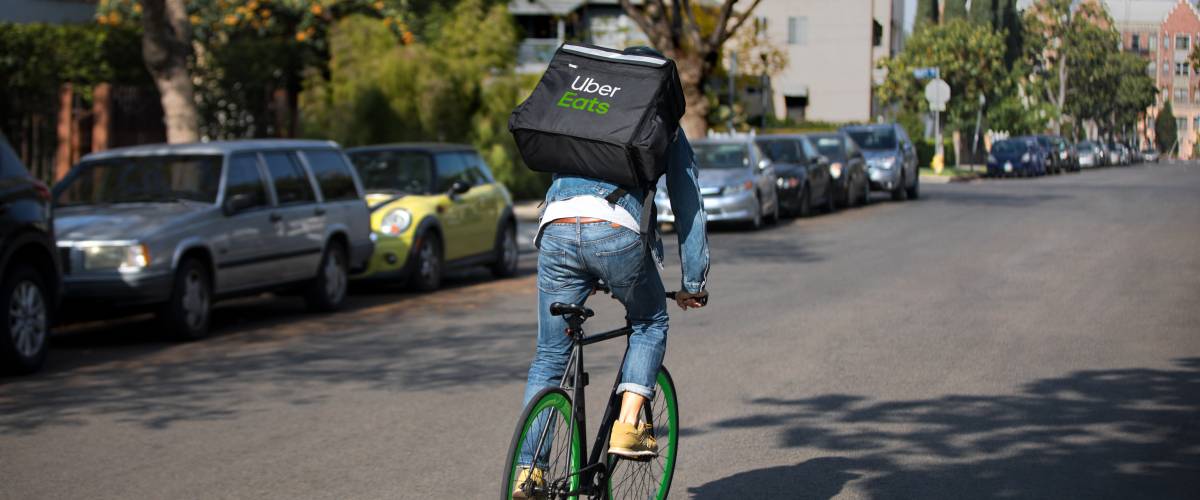tips for uber eats bicycle
