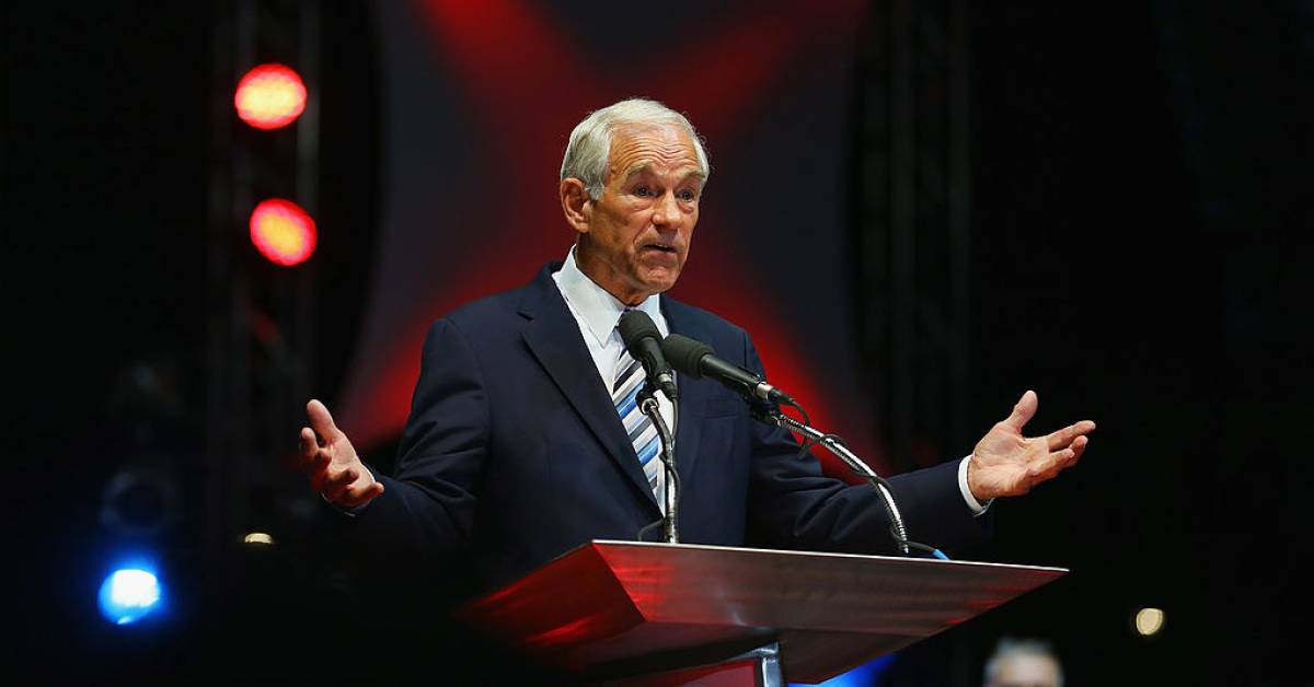 Ron Paul Says Elon Musk Asked Him to Advise the New Dept. of Government