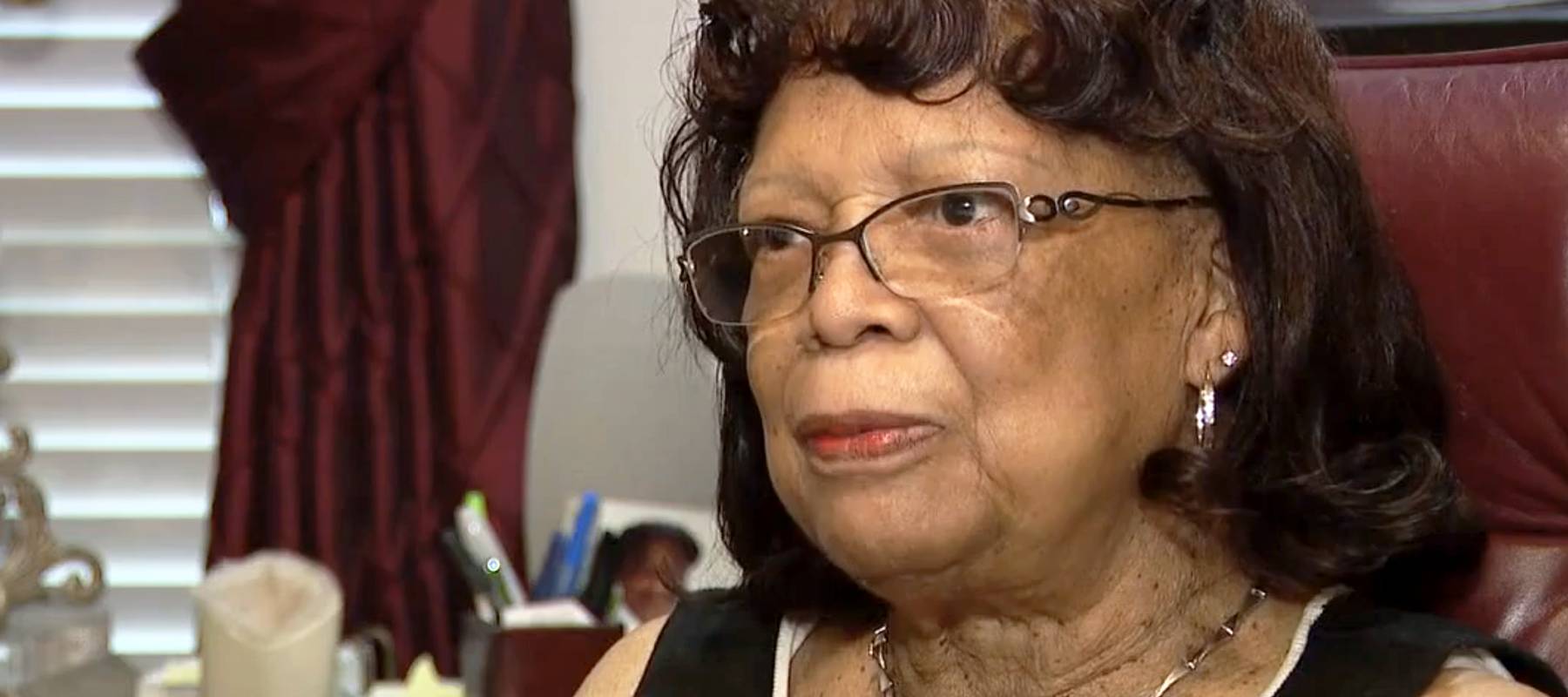 Johnnie Jefferson, 85, says she faces homelessness after a mortgage dispute with her bank.