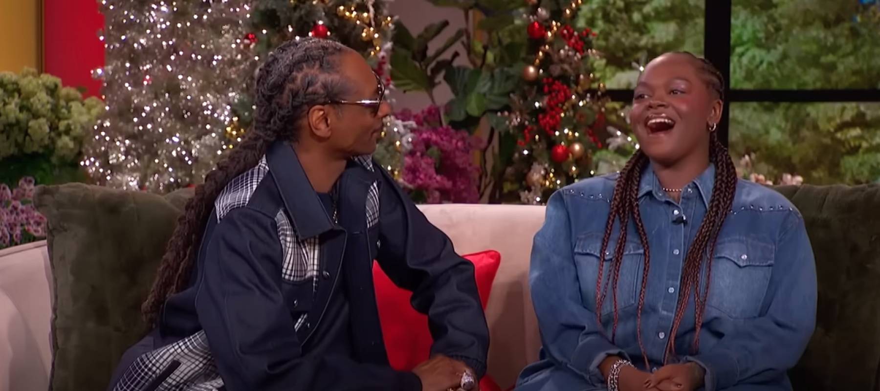 Snoop Dogg and his daughter