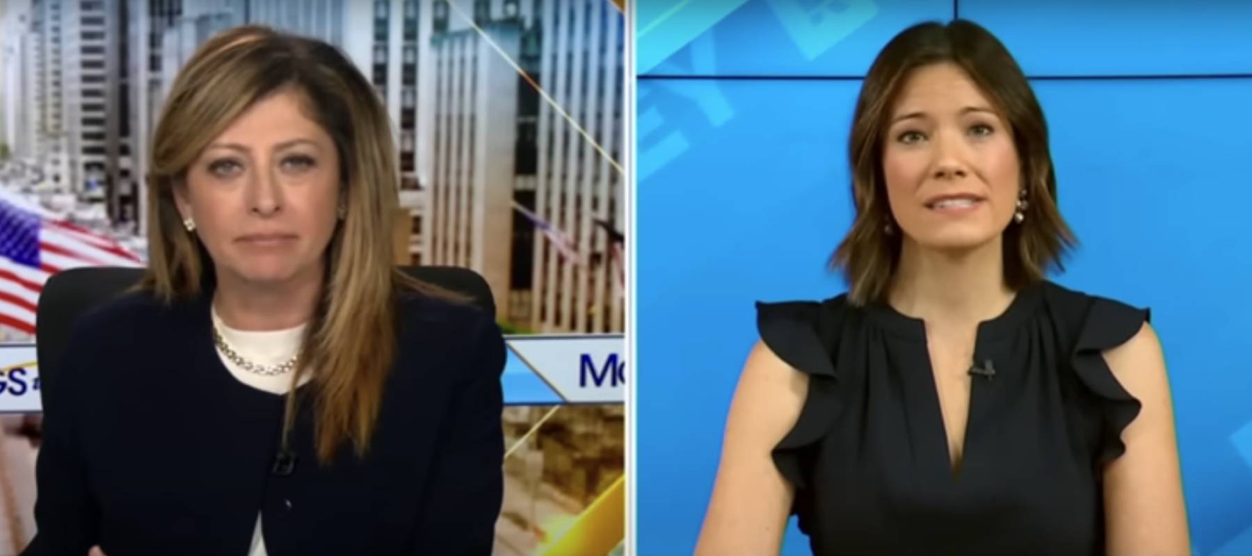 Maria Bartiromo and Rachel Cruze