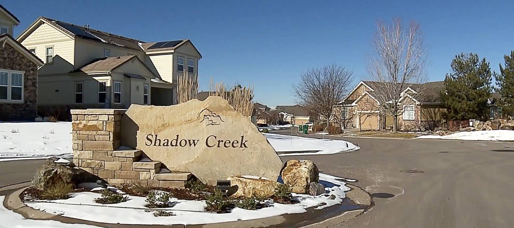 Shadow Creek community in Aurora, Colorado.