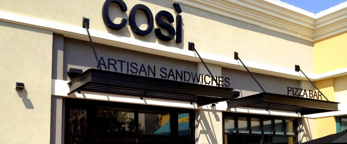 A Cosi store that closed in Columbus, Ohio
