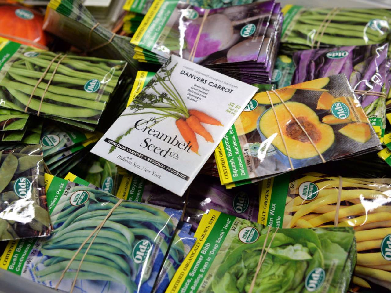Produce seed packages.