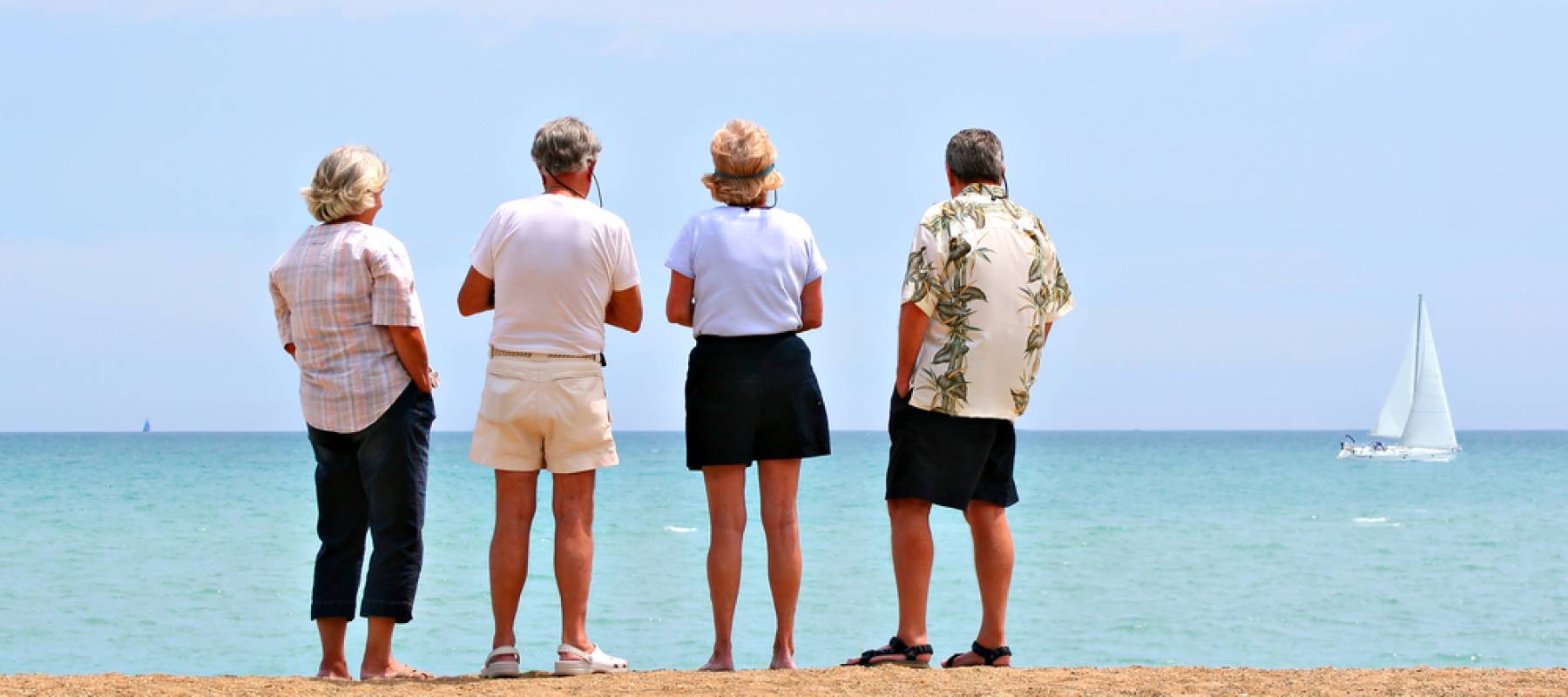 retirement planning by the beach