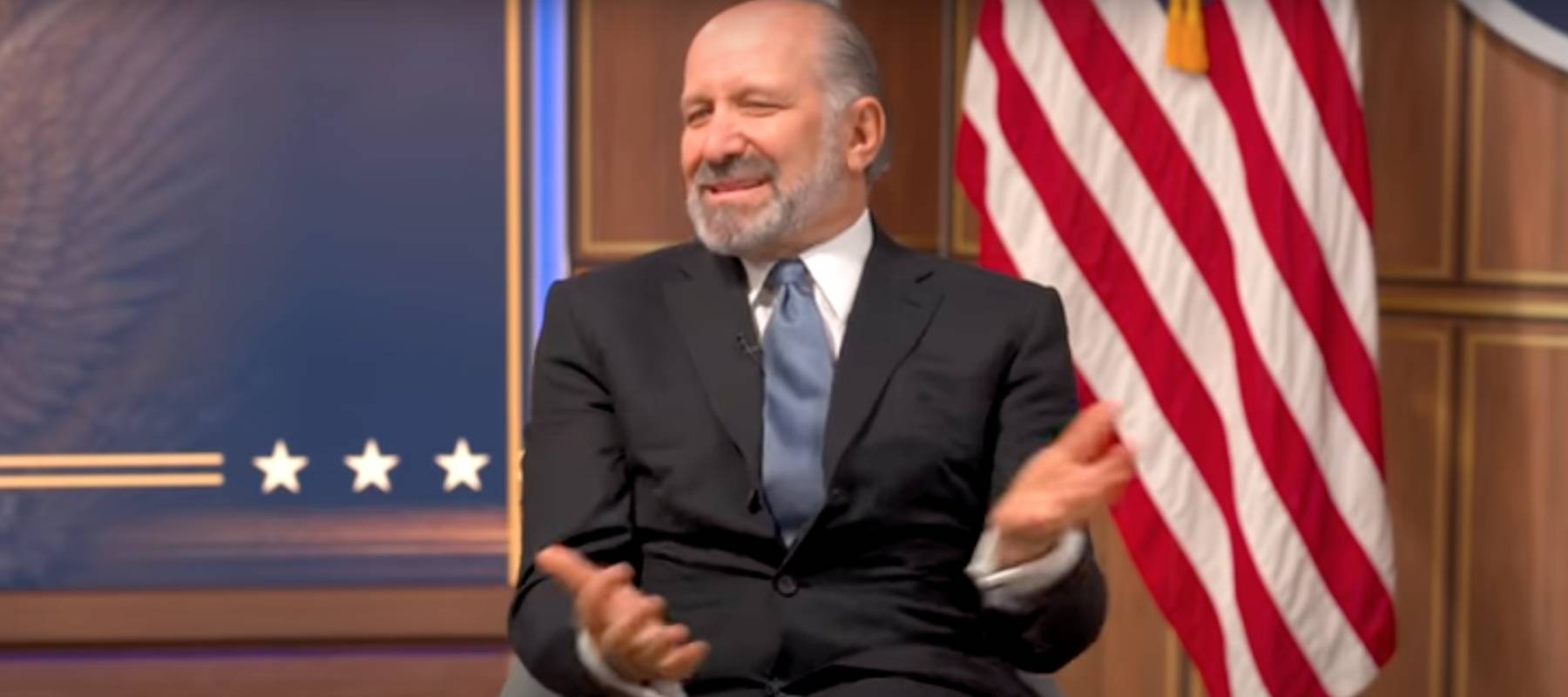 Howard Lutnick talking about ways to cut waste.