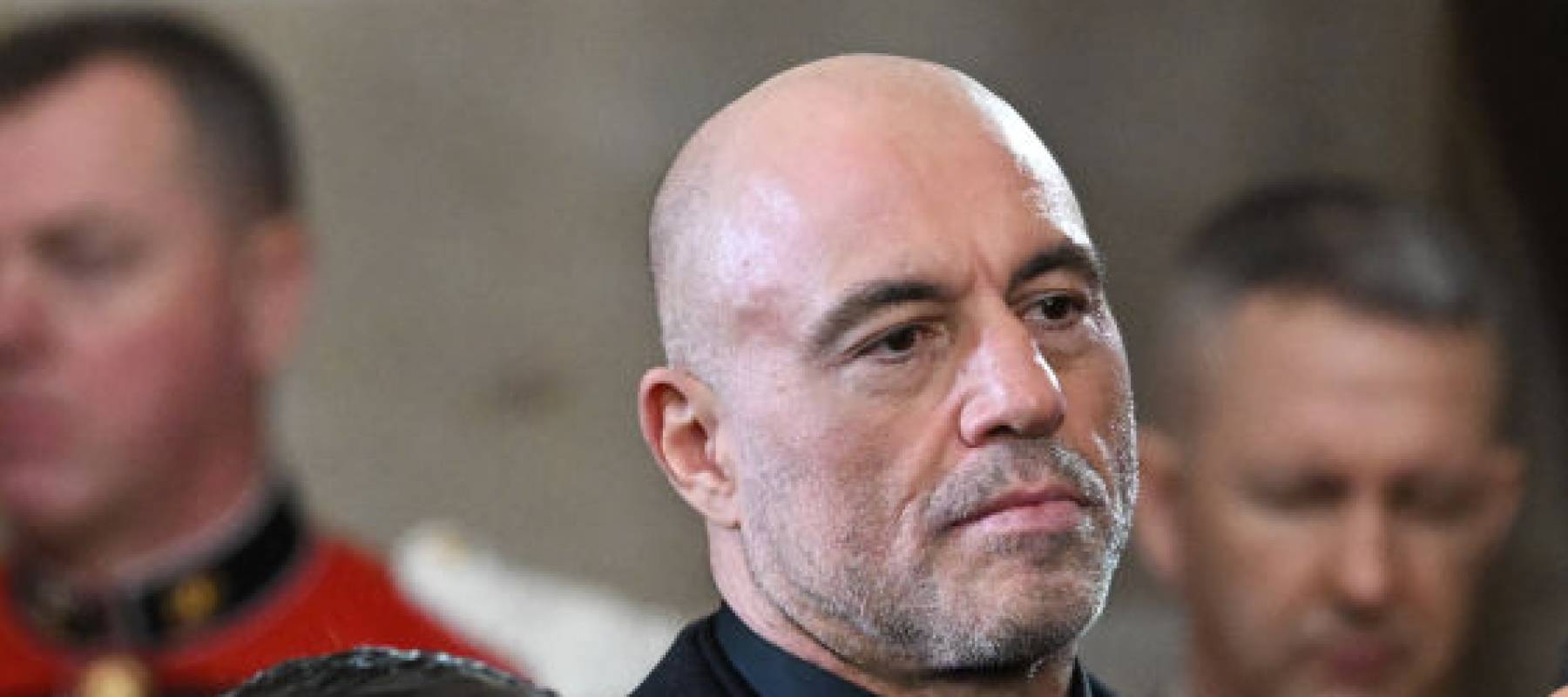 Joe Rogan attends President Donald Trump's inauguration.