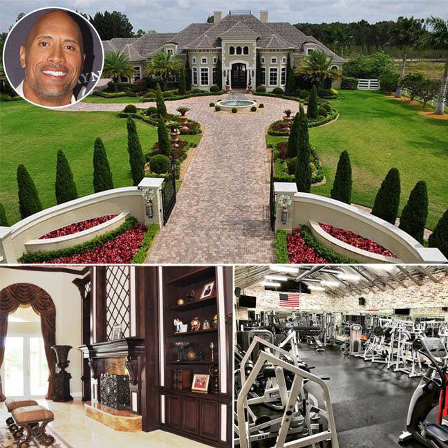 Dwayne 'The Rock' Johnson's Florida mansion