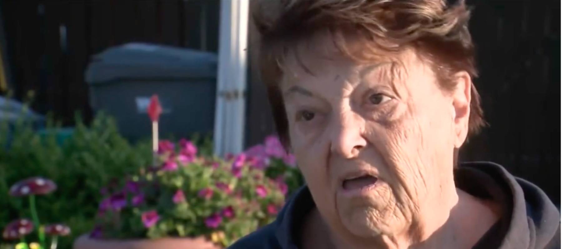 Woman speaking out against housing development