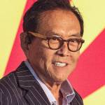 Robert Kiyosaki speaks on stage in Sun City, Arizona, Oct. 21, 2022.